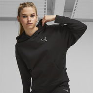 Detailed information about the product Better Essentials Women's Hoodie in Black, Size Large, Cotton by PUMA