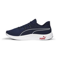 Detailed information about the product BETTER FOAM Legacy Unisex Running Shoes in Navy/White/For All Time Red, Size 8 by PUMA Shoes