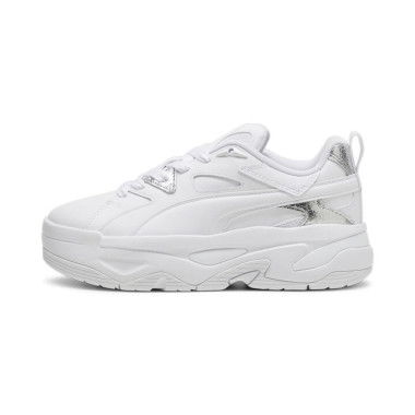 BLSTR Dresscode Women's Sneakers in White/Silver, Size 5.5, Synthetic by PUMA Shoes