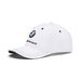 BMW M Motorsport Baseball Cap in White, Polyester by PUMA. Available at Puma for $50.00