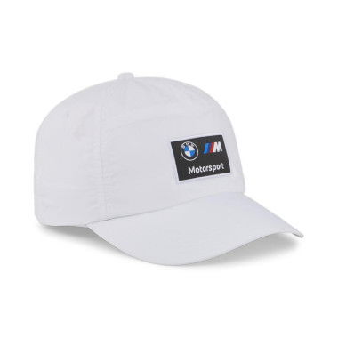 BMW M Motorsport Heritage Cap in White, Polyamide by PUMA