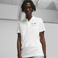 Detailed information about the product BMW M Motorsport Men's Polo Top in White, Size Small, Cotton by PUMA