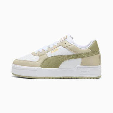 CA Pro Classic II Unisex Sneakers in White/Desert Dust, Size 4.5 by PUMA