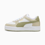 Detailed information about the product CA Pro Classic II Unisex Sneakers in White/Desert Dust, Size 4.5 by PUMA