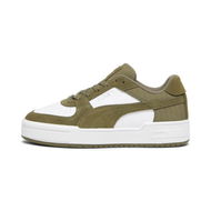 Detailed information about the product CA Pro Quilt Unisex Sneakers in White/Olive Drab, Size 7.5, Textile by PUMA