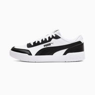 Detailed information about the product Caracal Unisex Sneakers in White/Black, Size 7.5 by PUMA