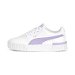 Carina 2.0 Sneakers Kids in White/Vivid Violet/Silver, Size 11 by PUMA Shoes. Available at Puma for $75.00