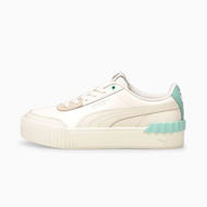 Detailed information about the product Carina Lift Women's Sneakers in Whisper White/Eggshell Blue, Size 7.5, Textile by PUMA Shoes