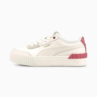 Detailed information about the product Carina Lift Women's Sneakers in Whisper White/Mauvewood, Size 6, Textile by PUMA Shoes