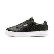 Detailed information about the product Carina Lux Women's Sneakers in Black, Size 7, Textile by PUMA Shoes