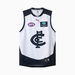 Carlton FC 2026 Men's Replica Clash Guernsey in White/Dark Navy/Cfc, Size Small by PUMA. Available at Puma for $130.00