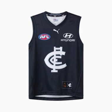Carlton FC 2026 Women's Replica Home Guernsey in Dark Navy/White/Cfc, Size XS by PUMA