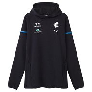 Detailed information about the product Carlton Football Club 2024 Menâ€™s Team Hoodie in Dark Navy/White/Cfc, Size Large, Cotton/Polyester by PUMA