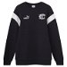 Carlton Football Club 2024 Unisex Heritage Crew Top in Dark Navy/White/Cfc, Size Small, Cotton/Polyester by PUMA. Available at Puma for $100.00