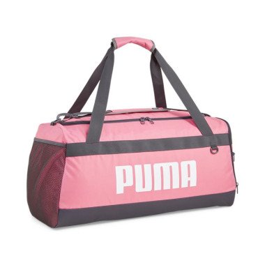 Challenger M Duffle Bag Bag in Fast Pink, Polyester by PUMA Shoes