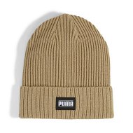 Detailed information about the product Classic Cuff Ribbed Beanie in Prairie Tan, Acrylic by PUMA