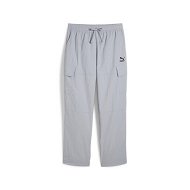 Detailed information about the product CLASSICS Men's Cargo Pants in Gray Fog, Size Small, Nylon by PUMA