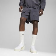 Detailed information about the product CLASSICS Men's Cargo Shorts Pants in Galactic Gray, Size Small, Nylon by PUMA