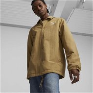 Detailed information about the product Classics Men's Coach Jacket in Toasted, Size Medium, Polyester by PUMA