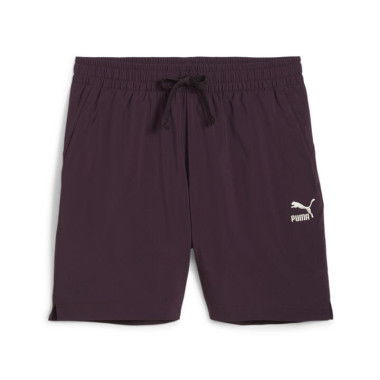 CLASSICS Men's Shorts in Midnight Plum, Size Small, Polyester by PUMA