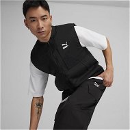 Detailed information about the product CLASSICS Men's Vest in Black, Size Small, Polyester by PUMA