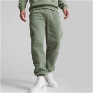 Detailed information about the product CLASSICS Unisex Sweatpants in Eucalyptus, Size Large, Cotton/Polyester by PUMA