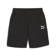 Detailed information about the product CLASSICS Youth Cargo Shorts Pants in Black, Size XL, Polyester by PUMA