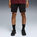 CLOUDSPUN 7 Training Shorts Men in Black, Size 2XL, Polyester/Lyocell/Elastane by PUMA. Available at Puma for $70.00