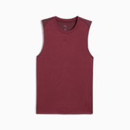 Detailed information about the product CLOUDSPUN Men's Training Tank Top in Ruby Shimmer Heather, Size Large, Polyester/Elastane by PUMA