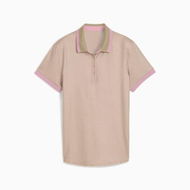 Detailed information about the product CLOUDSPUN Micro Spark Golf Polo Women Top in Ice Coffee, Size XS, Polyester/Elastane by PUMA