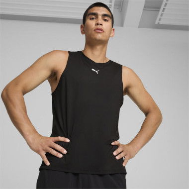 CLOUDSPUN ThermoAdapt Men's Tank Top in Black, Size Medium, Polyester/Elastane by PUMA