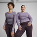 CLOUDSPUN Women's Long Sleeve Top in Pale Plum, Size XS, Polyester/Elastane by PUMA. Available at Puma for $49.00
