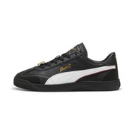 Detailed information about the product Club 5v5 Class Act Women's Sneakers in Black/White/Gold, Size 7, Textile by PUMA Shoes