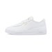 Club Zone Unisex Sneakers in White/Team Gold, Size 8, Textile by PUMA. Available at Puma for $54.00
