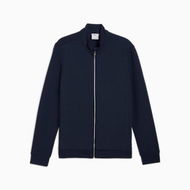 Detailed information about the product Clubhouse Fleece Men's Golf Jacket in Deep Navy, Size Small by PUMA