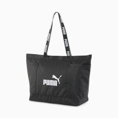 Core Base Large Shopper Bag Bag in Black by PUMA