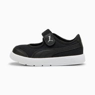 Detailed information about the product Courtflex v3 Lina Sneakers Toddlers in Black, Size 6 by PUMA Shoes
