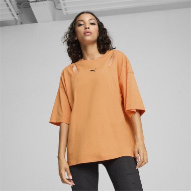 DARE TO Women's Oversized Cut-Out T