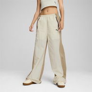 Detailed information about the product DARE TO Women's Parachute Pants in Alpine Snow/Oak Branch, Size XS, Nylon by PUMA