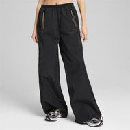 Detailed information about the product DARE TO Women's Parachute Pants in Black, Size Large, Nylon by PUMA