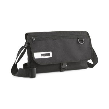 Deck Messenger Bag Bag in Black by PUMA