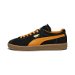 Delphin Unisex Sneakers in Black/Pumpkin Pie, Size 5, Textile by PUMA Shoes. Available at Puma for $140.00