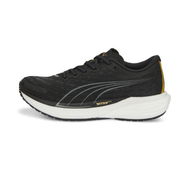 Detailed information about the product Deviate NITROâ„¢ 2 Women's Running Shoes in Black/Team Gold, Size 6, Synthetic by PUMA Shoes