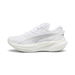 Deviate NITROâ„¢ 3 PROTO Running Shoes Women in White/Feather Gray/Silver, Size 5.5, Synthetic by PUMA Shoes. Available at Puma for $250.00