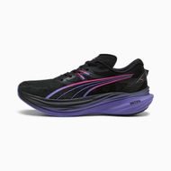 Detailed information about the product Deviate NITROâ„¢ DIGITOKYO Men's Running Shoes in Black/Dark Amethyst, Size 7, Synthetic by PUMA Shoes