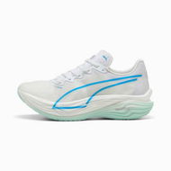 Detailed information about the product Deviate NITROâ„¢ Elite 3 Women's Running Shoes in White/Speed Blue, Size 5.5, Synthetic by PUMA Shoes