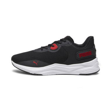 Disperse XT 3 Unisex Training Shoes in Black/White/For All Time Red, Size 12, Synthetic by PUMA Shoes