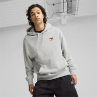 Detailed information about the product DOWNTOWN Men's Graphic Hoodie in Light Gray Heather, Size Small, Cotton by PUMA