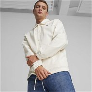 Detailed information about the product Downtown Men's Jacket in Frosted Ivory, Size Small, Cotton/Elastane by PUMA