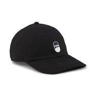 Detailed information about the product Downtown Unisex Low Curve Cap in Black, Cotton by PUMA